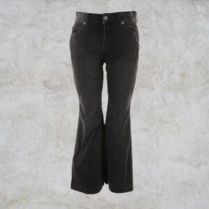 Torrid Black Jeans with Bright Blue Pocket Lining